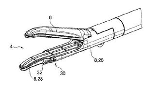 Chirurgisches Instrument mit Maulteil (Bild: Aesculap/DPMA)