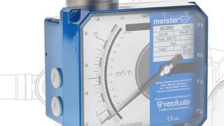Die Durchflussmesser sind in Nennweiten von DN 15 bis DN 80 erhältlich. Der Prozessanschluss erfolgt über Flansche oder diverse Sonderanschlüsse. (Bild: Meister Strömungstechnik)