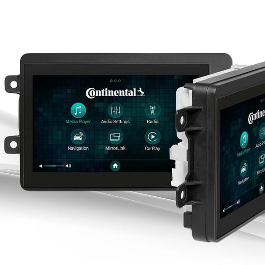 Kein CD-Laufwerk und dadurch sehr kompakt: neue Radio-Plattform von Continental.(Foto:  Continental)