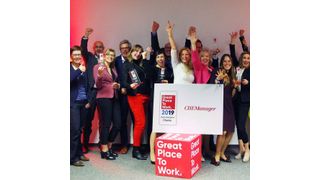 Die Siegerunternehmen bei der Premiere des Wettbewerbs zur Auszeichnung der besten Arbeitgeber in der Chemiebranche. (Great Place to Work)