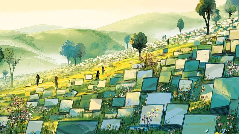 Zweistellige Wachstumsraten, mehrere Treiber und neue Kategorien: Der Refurbishing-Markt floriert und erlebt derzeit so etwas wie einen „zweiten Frühling“. (Bild:  Midjourney / KI-generiert)