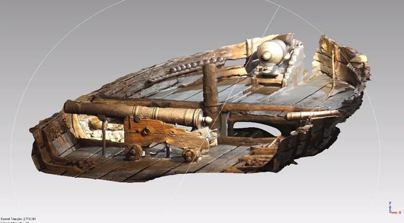 Das Ergebnis ist ein detailgenaues Abbild des Schiffs (Smithsonian)