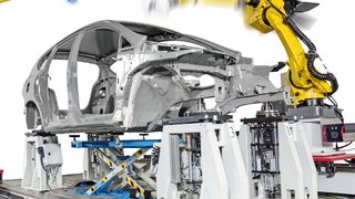 Die Smart-Inline-Measurement-Solutions-Messzelle ist die Komplettlösung von Hexagon Metrology für die automatisierte Prozess- und Qualitätskontrolle. Sie soll eines der Highlights bei der Eröffnung des neuen Automation Center in Wetzlar sein. (Bild: Hexagon Metrology)