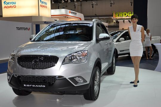 Der Ssangyong Korando ist seit diesem Jahr in Deutschland auf den Markt. (Wehner)