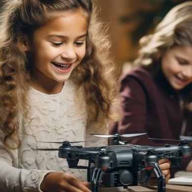 Wer Kindern eine Drohne zu Weihnachten schenken will, sollte auf einige Faktoren beim Kauf achten. (Bild: © Sebastian - stock.adobe.com)