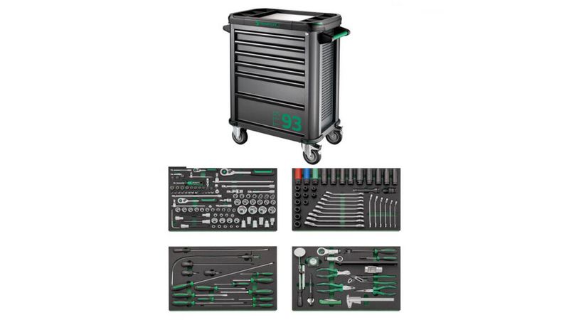 Der Wagen mit dem 168-teiligen Werkzeugsatz kostet 1.679 Euro netto. (Bild: Stahlwille)