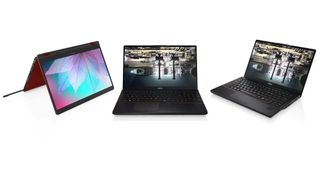 Fujitsu stattet die Lifebooks der E- und U-Serie nun mit Intels Core-U-Prozessoren der 12.Generation aus. Die dünner gewordenen E5-Geräte gibt es zusätzlich mit Ryzen-5000U-CPUs von AMD. (Bild: Fujitsu)