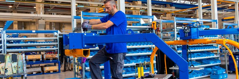 In addition to the paint shop, Cronetwork's fine planning also optimizes assembly.(Image: Göweil.)