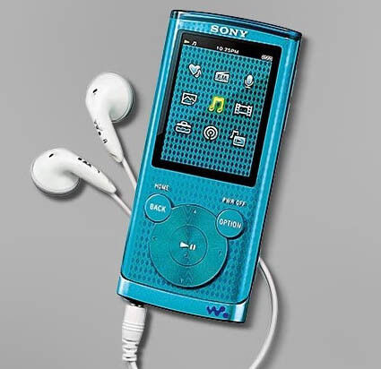 Der SONY NWZ-E464B Walkman Video-MP3-Player wiegt nur 58 Gramm. (Archiv: Vogel Business Media)