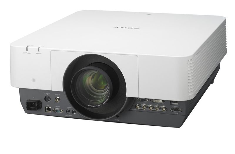 Mit 7.000 Lumen enorm leuchtstark: Der 3LCD-Laserprojektor VPL-FHZ700L von Sony. (Bild: Sony)