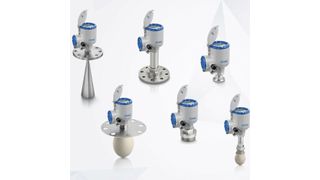 Neue 24 und 80 GHz FMCW Radar-Füllstandmessgeräte für Flüssigkeiten und Feststoffe ergänzen die Optiwave-Serie (Bild: Krohne)
