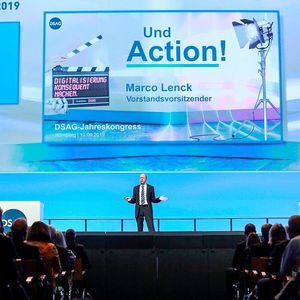 „Digitalisierung konsequent machen“, forderte das DSAG-Motto des 20. Jahreskongresses. 