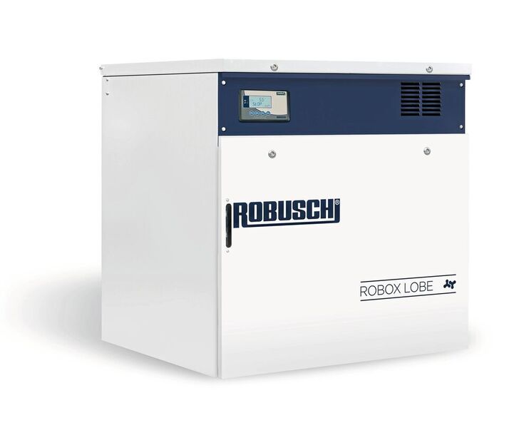 Robuschi präsentiert mit dem Robox Lobe EL 55-2C ein Drehkolbengebläse, das für die spezielle Gashandhabung in der Prozessindustrie eingesetzt werden kann. (Gardner Denver)