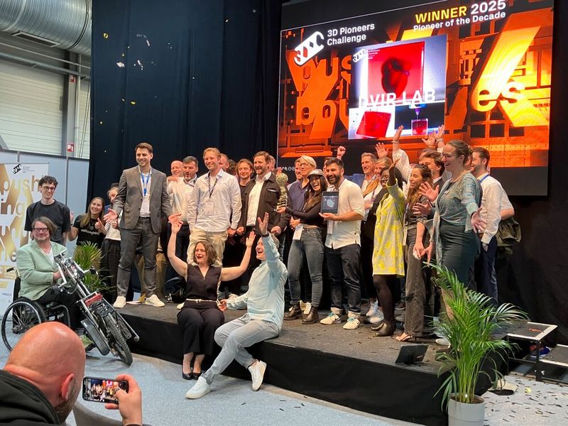 Der seit zehn Jahren veranstaltete internationale Designwettbewerb 3D Pioneers Challenge kürte zum Jubiläum der Schau in Erfurt den „Pionier der Dekade“. Die Ehrung erhielt das Team des Dvirs Lab der Tel Aviv University für ein 3D-gedrucktes, schlagendes Herz aus Stammzellen. (Bild: VCG/Juliana Pfeiffer)