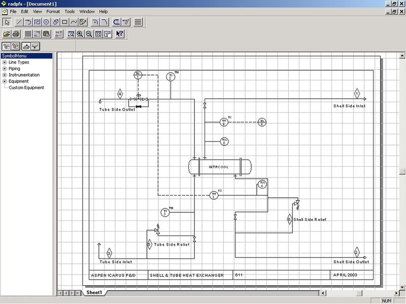 Das Programm Icarus Volumetric PID stellt Design-Möglichkeiten für die Rohrleitung und Instrumentierung zur Verfügung. (Archiv: Vogel Business Media)