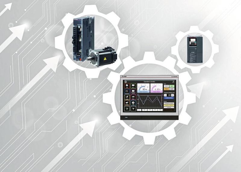Für Werterhalt und Kostenersparnis durch vorausschauende Wartung hat Mitsubishi Electric die GOT Drive Funktion für Maschinendiagnostik entwickelt. (Mitsubishi Electric Europe )