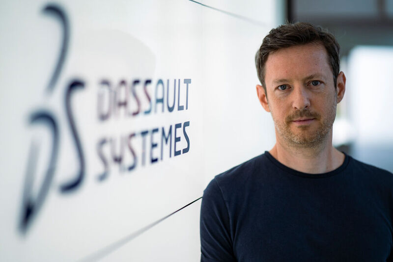 Fabien Bartel ist Director des neuen 3D-Experience Lab von Dassault Systèmes in München.