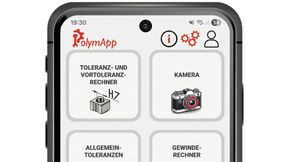 Die «PolymApp» ergänzt das klassische Tabellenbuch durch eine zeitgemässe, mobile Lösung. (Bild: PolymApp)
