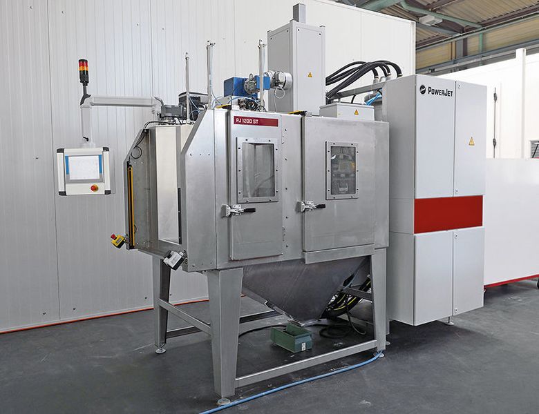 Die neue Nassstrahlanlage Eckold «PowerJet PJ 1200». (Bild: Eckold)