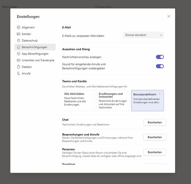 Anrufe in Microsoft Teams steuern Bild 2 / 3