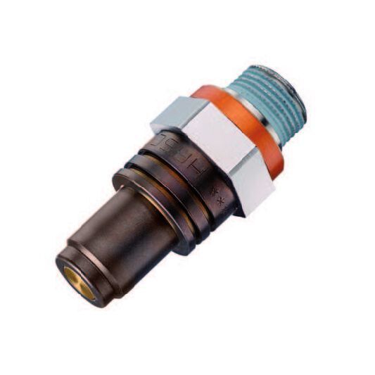 Hasco's multiple  shut-off couplings and multiple shut-off system Z819HT/...  is suitable for high-temperature applications. (Hasco)