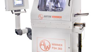 Just in time for Grindtec, the latest Wimmer development, the FSA 383 fully automatic chamfering machine, will be presented. (Anton Wimmer)