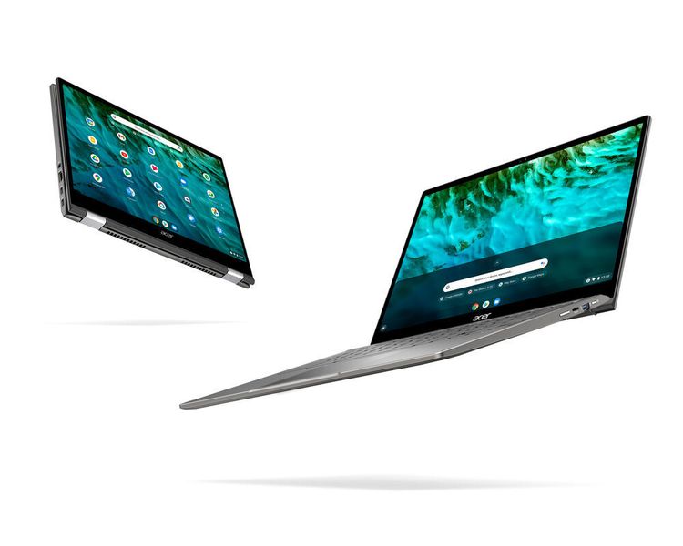 Das Chromebook Spin 713 und das Chromebook Enterprise Spin 713 bekommen ein Upgrade auf Tiger Lake. Die 13,5-Zöller sind nun Evo-zertifiziert. (Acer)
