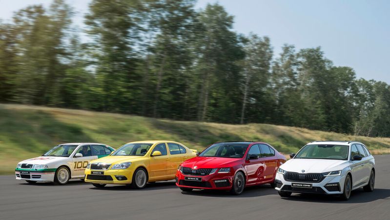 Am 3. September 1996 rollte der erste Škoda Octavia der modernen Generation in Mladá Boleslav vom Band. Bis heute wurden fast 7,9 Millionen Stück produziert.(Bild:  Škoda)