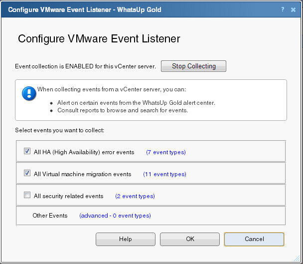Abbildung 9: Durch konfigurierbare Event Listener erfolgt der Zugriff auf die VMware vSphere-Systeme. (Bild: Baumeister)