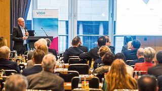 Das Diagnostica-Forum (Billd aus dem Jahr 2017) ist der wichtigste Branchentreff der IVD-Industrie. (Henning Schacht/VDGH)