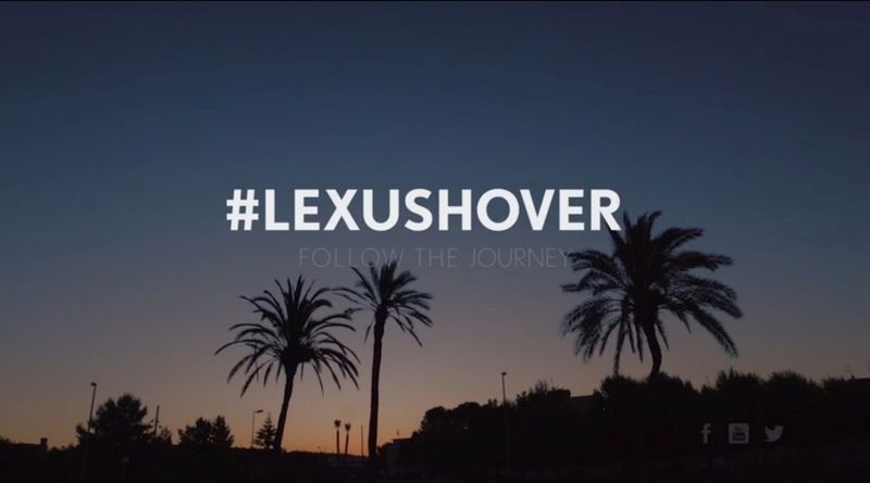 Fortbewegung der Zukunft mittels Lexus Hoverboard: Skaten ist heute, hovern morgen (Bild: Lexus)