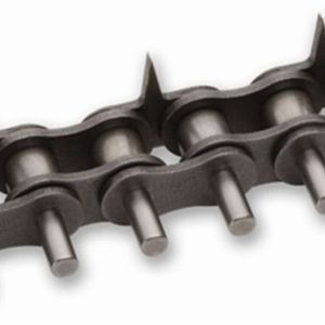 Beispiel Rollenkette mit Spitzlaschen für die Handhabung von Folienprodukten in der Verpackungsindistrie