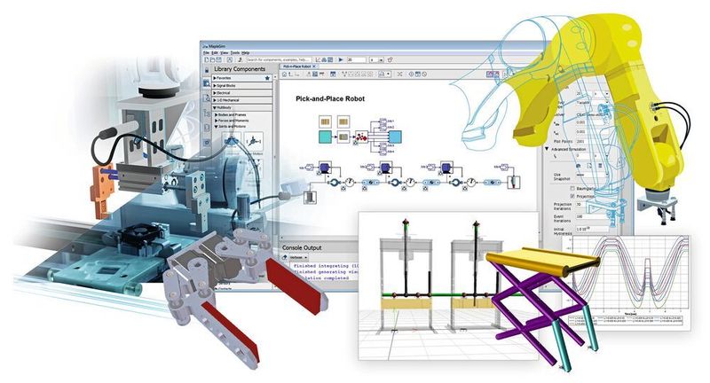 Die neue Version soll u.a. schnellere Simulationen, neue Komponenten und erweiterten Support für externe Bibliotheken sowie erweiterte Modellierungsbereiche bieten.  (Maplesoft)