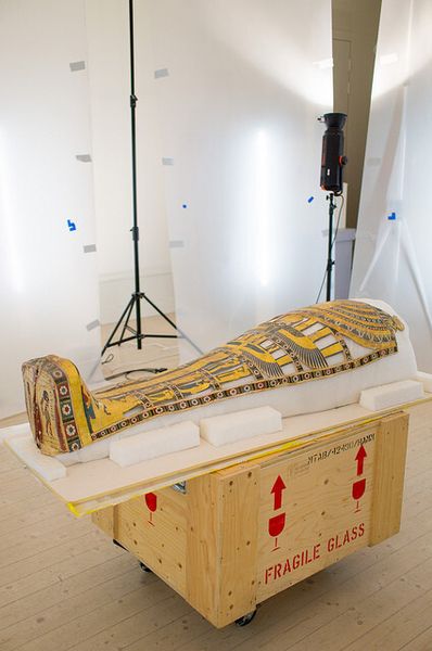 So entsteht eine realitätsgetreue digitale Darstellung der Mumie mit einer unglaublichen Detailtiefe. (Bild: Interactice Institute)