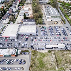 Eine beeindruckende Anlage: das Audi-Zentrum von Gottfried Schultz in Wuppertal.