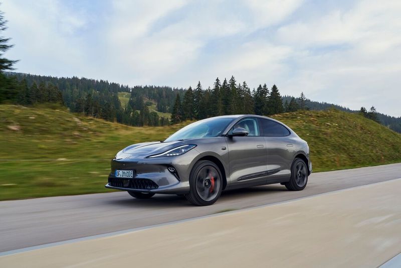 Der IM6 ist so etwas wie die Crossover-Variante des IM5.(Bild:  MG Motor)
