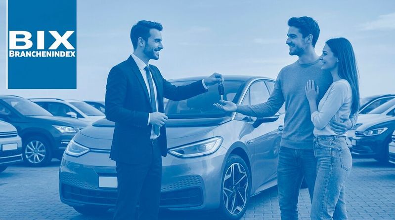 Die erhöhte Nachfrage nach E-Autos spiegelt sich in der jüngsten Branchenindex-Umfrage wider.(Bild:  KI-generiert)