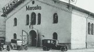 Goldene Zeiten: Beissbarth präsentierte eine der größten Automobilausstellungen Anfang des 19. Jahrhunderts in Deutschland. Fotos: Beissbarth (Archiv: Vogel Business Media)
