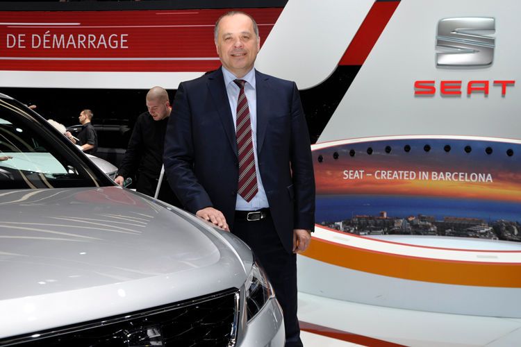 Bernhard Bauer, Geschäftsführer von Seat Deutschland, erhofft sich viel von seinem neuesten Modell. Er sieht ein Absatzpotenzial zwischen 15.000 und 20.000 Einheiten pro Jahr. (Foto: Seyerlein)
