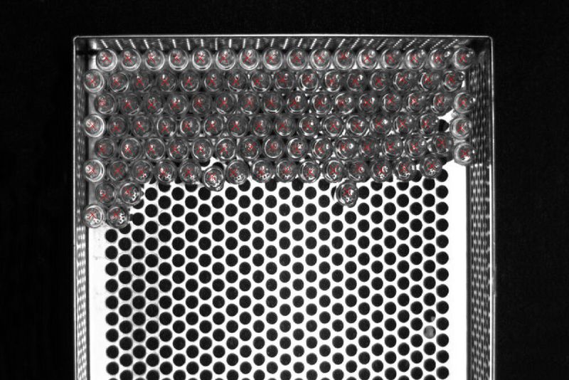 Mit Deep Counting können große Mengen an Objekten wie Glasflaschen gezählt werden. (Bild: MVTec Software GmbH)