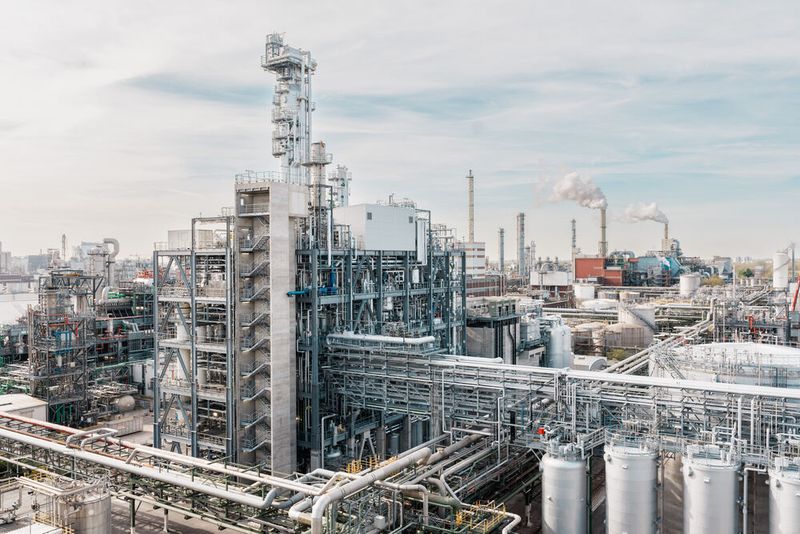 Die neue Menthol‑Anlage in Ludwigshafen, Deutschland (Bild: BASF)