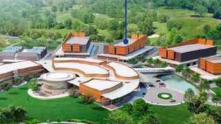 Biopolis-Komplex mit der geplanten Erweiterung (NSTDA)