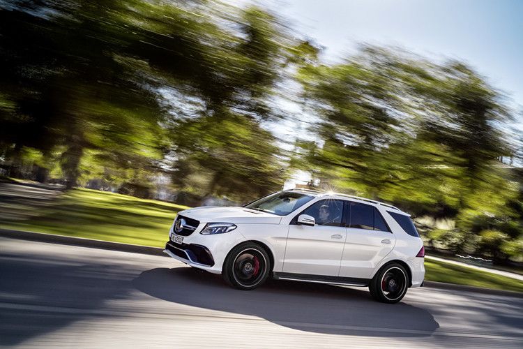 Marginal umbenannt hat sich auch der Mercedes-AMG GLE 63 (ehemals Mercedes-Benz ML 63 AMG), er firmiert nun unter der Submarke Mercedes-AMG. (Foto: Mercedes Benz)
