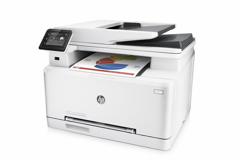 Der HP Color LaserJet Pro MFP M274n ist die 3-in-1-Version des im April eingeführten M277n. (Bild: HP)