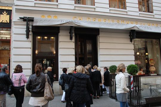 Ein Besuch in der Traditionsbäckerei Demel durfte nicht fehlen. (Archiv: Vogel Business Media)