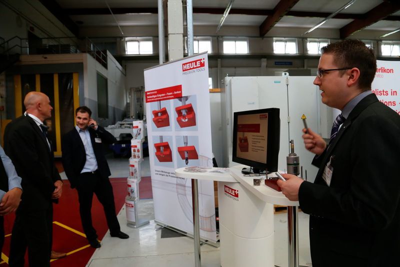 Eindrücke von Turbine Technology Days 2016 bei Starrag: Heule Präzisionswerkzeuge. (Anne Richter, SMM)