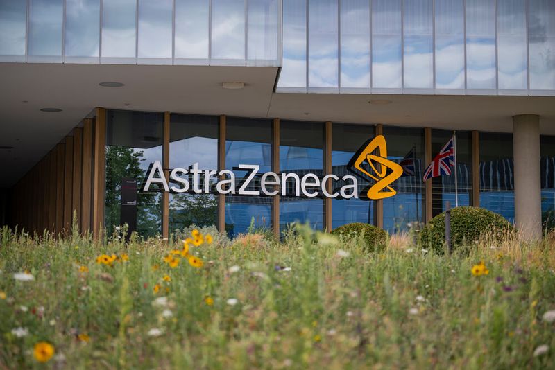 Astrazeneca - Index score 68.3. Source: CB Insights, Statista 2026 (Source: Anthony Devlin/Getty Images for Astrazeneca)