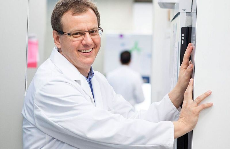 Professor Hartmut Geiger, Leiter des Instituts für Molekulare Medizin an der Universität Ulm (Bild: Heiko Grandel / Uni Ulm)