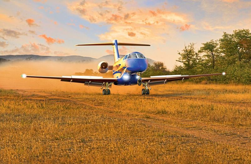 The PC-24 can also take off and land on unpaved runways. (Pilatus Aircraft Ltd)