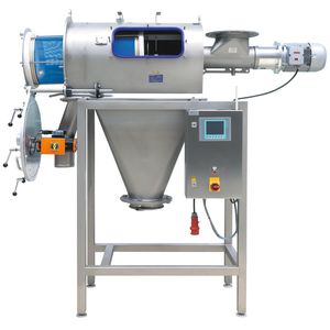 Protoyp der Zeppelin Rotationssiebmaschine RS 7(Bild:  Zeppelin Systems)